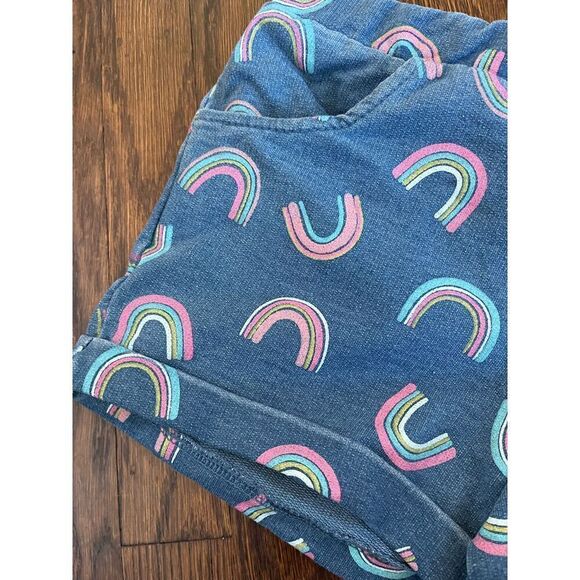 NEW Cynthia Rowley Girls 12 Knit Rainbow Cuffed Shorts BUY 2 GET 1 FREE - Picture 3 of 5